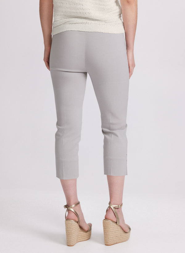 Laura High-Rise Bengaline Capris