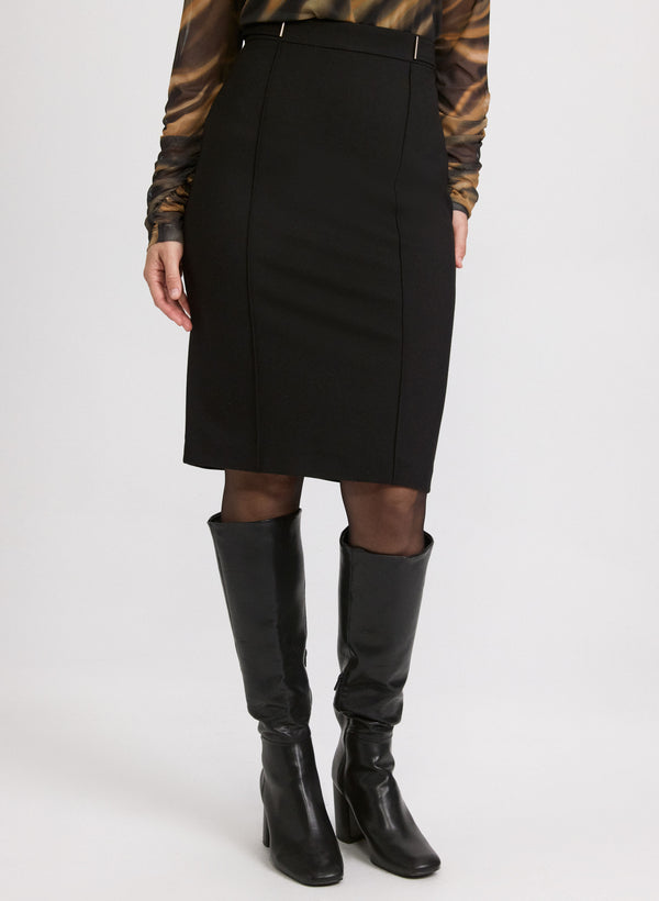 laura High-Rise Pencil Skirt