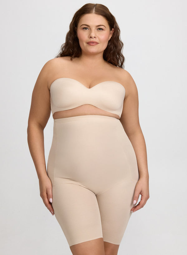 laura High-Waist Shaping Shorts - Plus