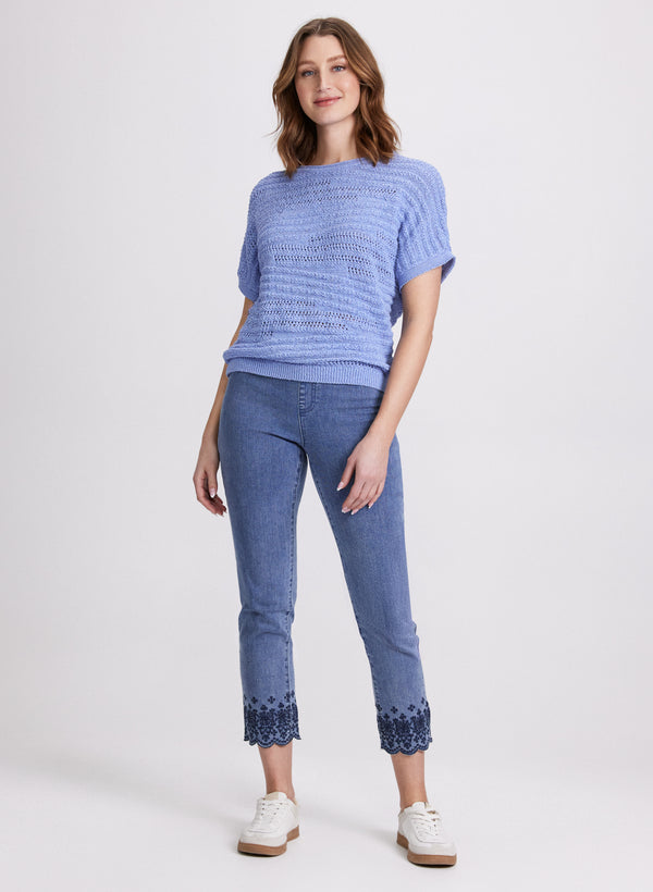 Laura Horizontal Stitch Sweater