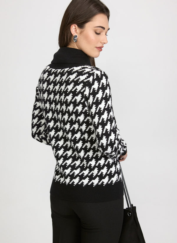 Laura Houndstooth Sweater