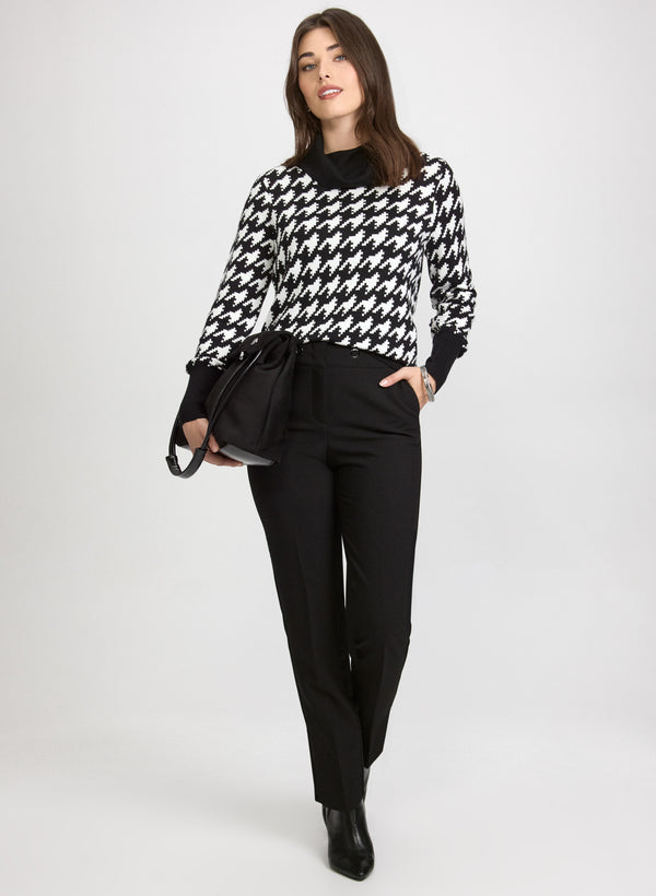 Laura Houndstooth Sweater