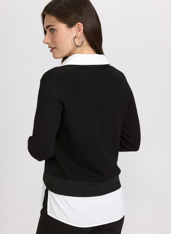 Laura Illusion Blouse Knit