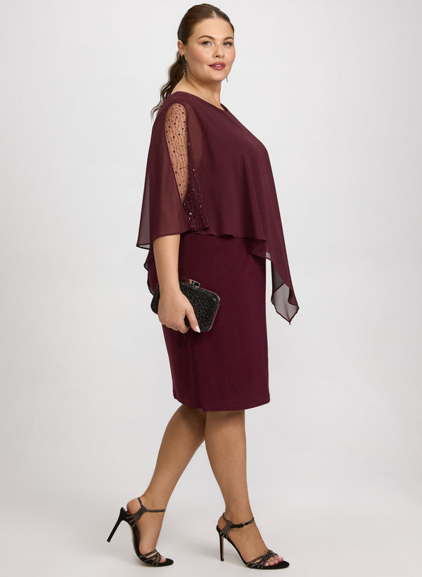 Laura Illusion Jersey Dress