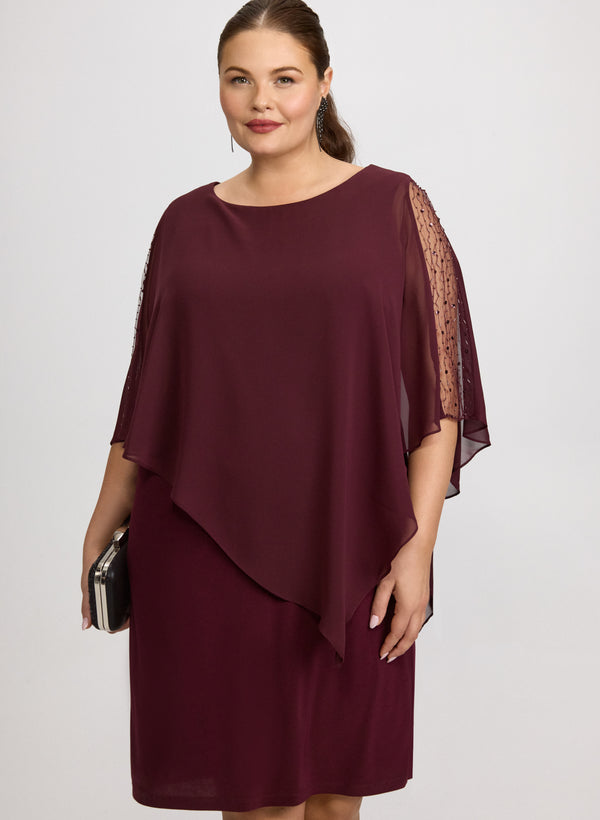 Laura Illusion Jersey Dress