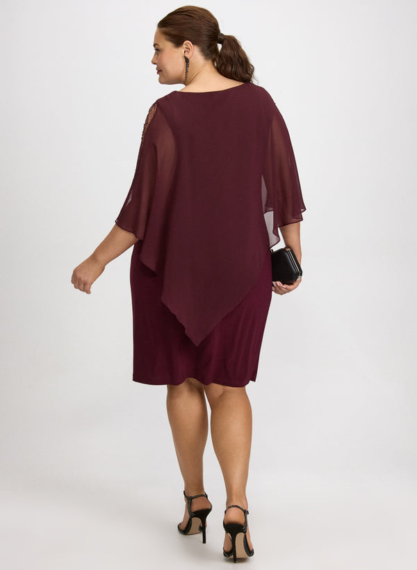 Laura Illusion Jersey Dress