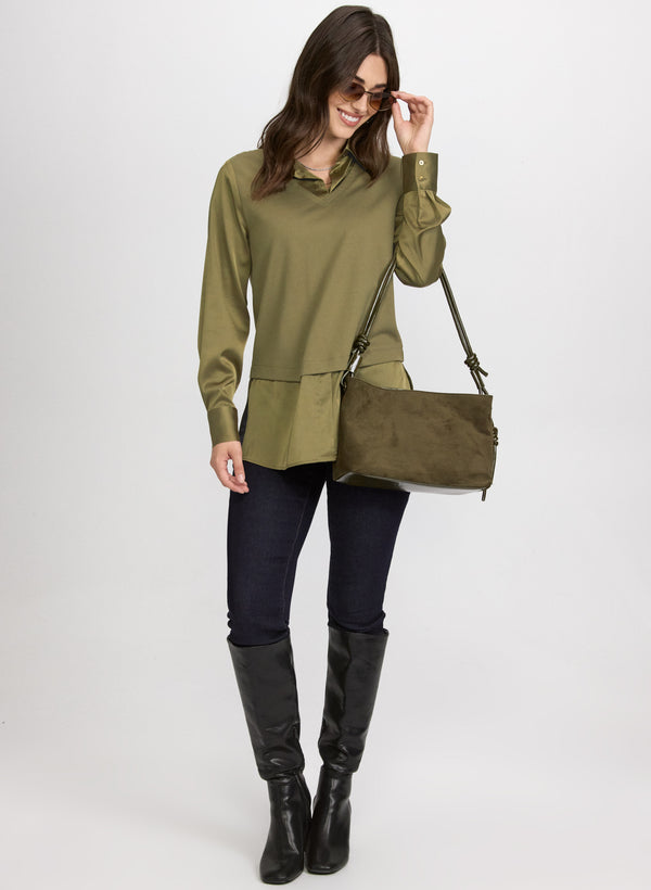 Laura Illusion Layered Top