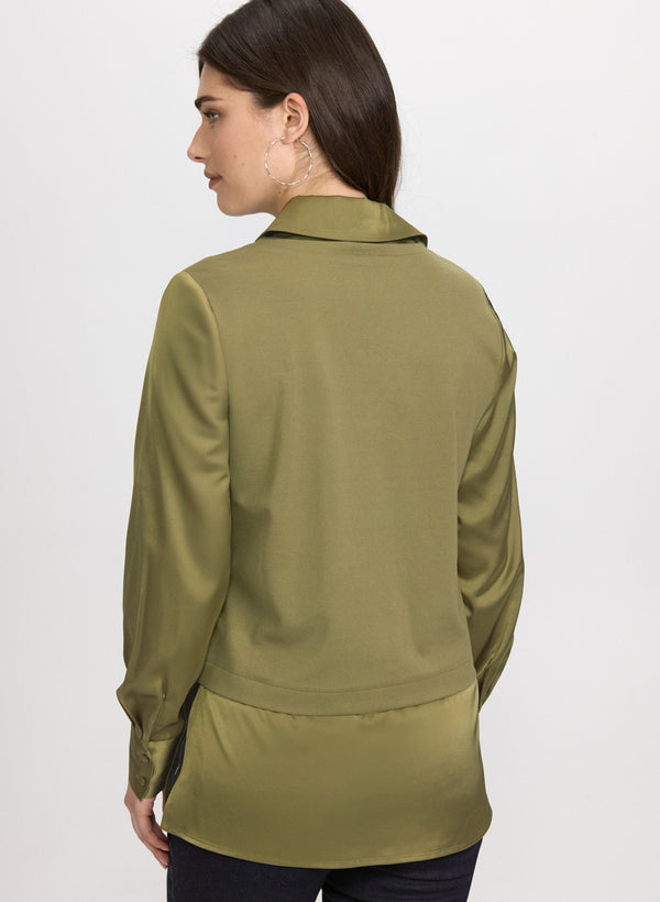 Laura Illusion Layered Top