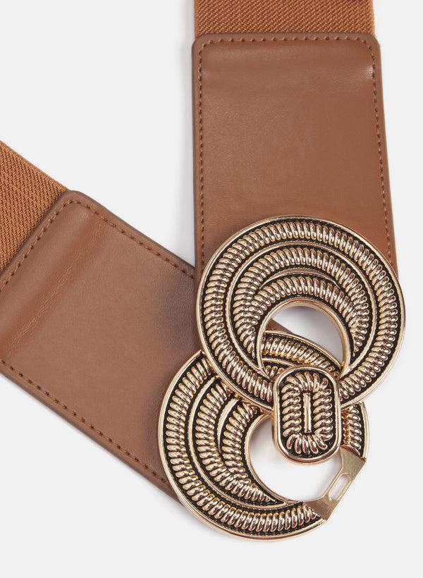 Laura Interlocking Circular Buckle Belt