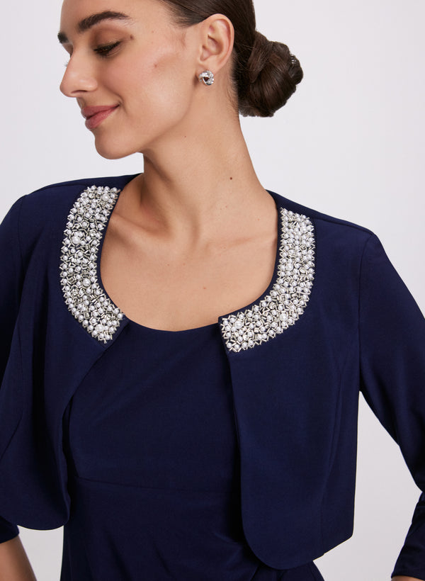 Laura Jersey Bolero & Dress Set