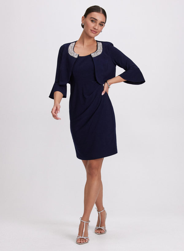 laura Jersey Bolero & Dress Set