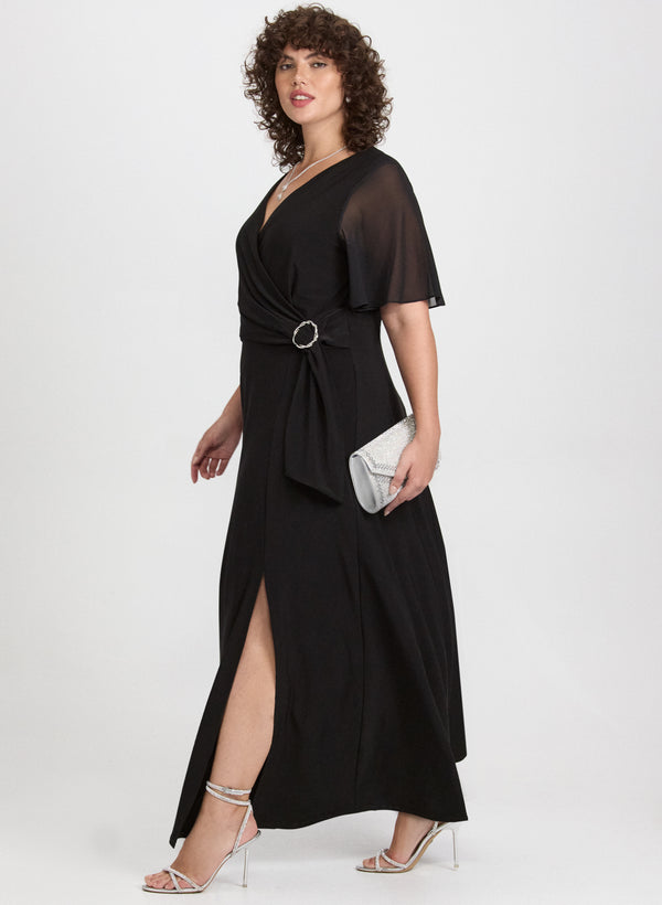 Laura Jersey Slit Dress