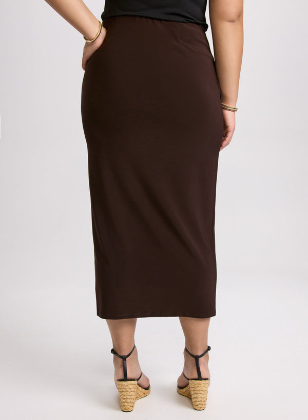 Laura Jersey Wrap Skirt