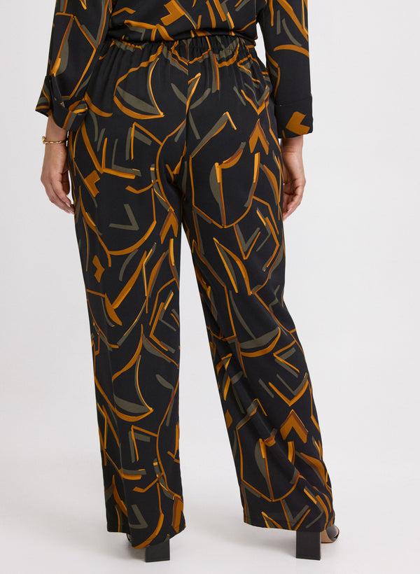 Laura Joseph Ribkoff - Abstract Striped Pants
