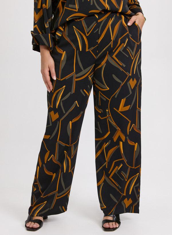 laura Joseph Ribkoff - Abstract Striped Pants