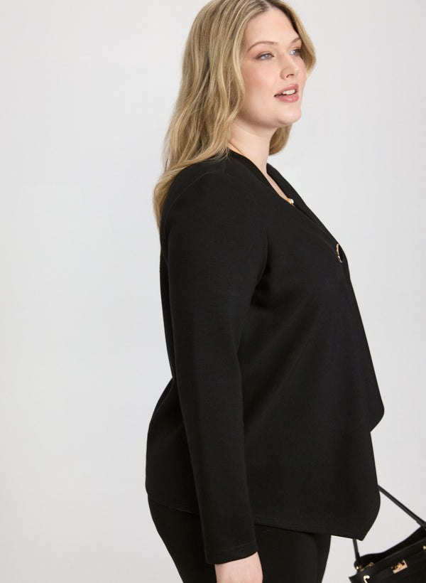 Laura Joseph Ribkoff - Asymmetric Swing Jacket