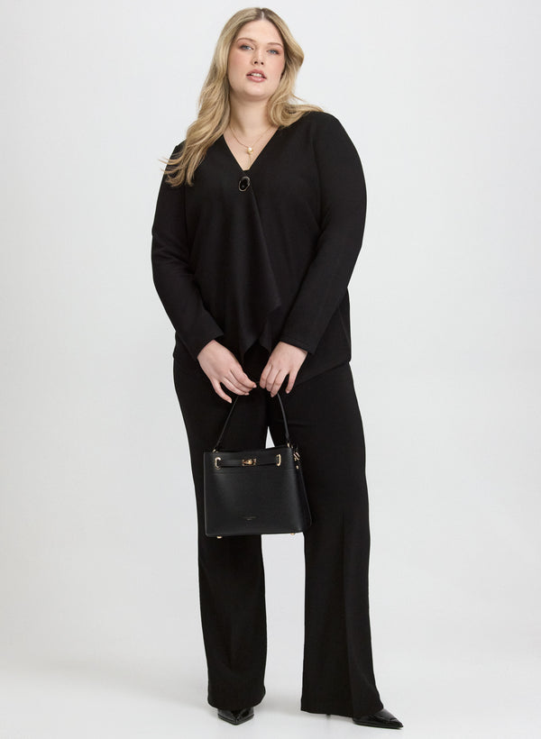 Laura Joseph Ribkoff - Asymmetric Swing Jacket