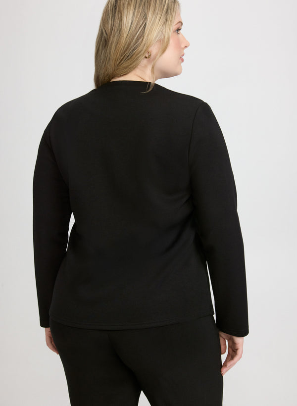 Laura Joseph Ribkoff - Asymmetric Swing Jacket