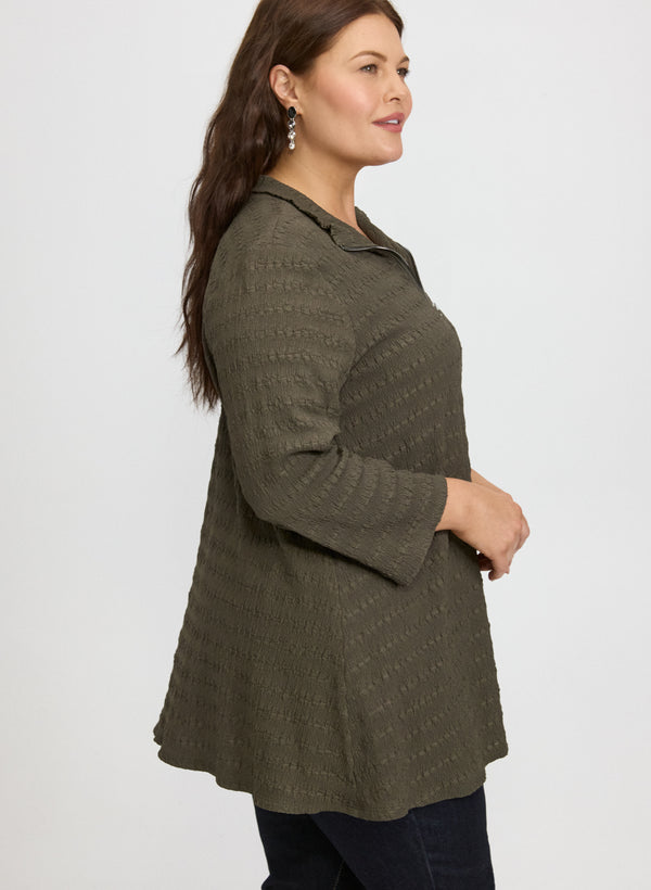Laura Joseph Ribkoff - Bubble Knit Tunic Top