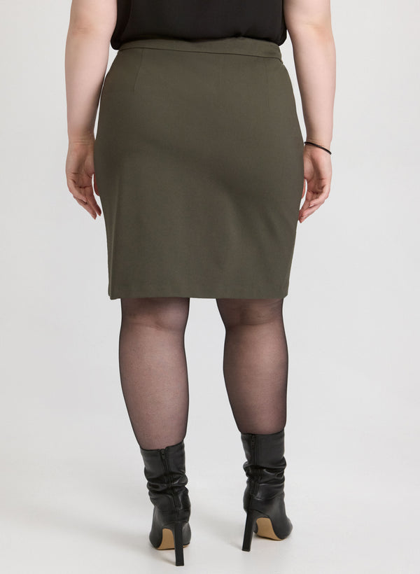 Laura Joseph Ribkoff - Chain-Link Detail Skirt