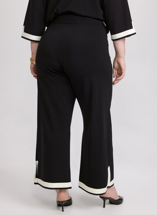 Laura Joseph Ribkoff - Contrast Hem Pants