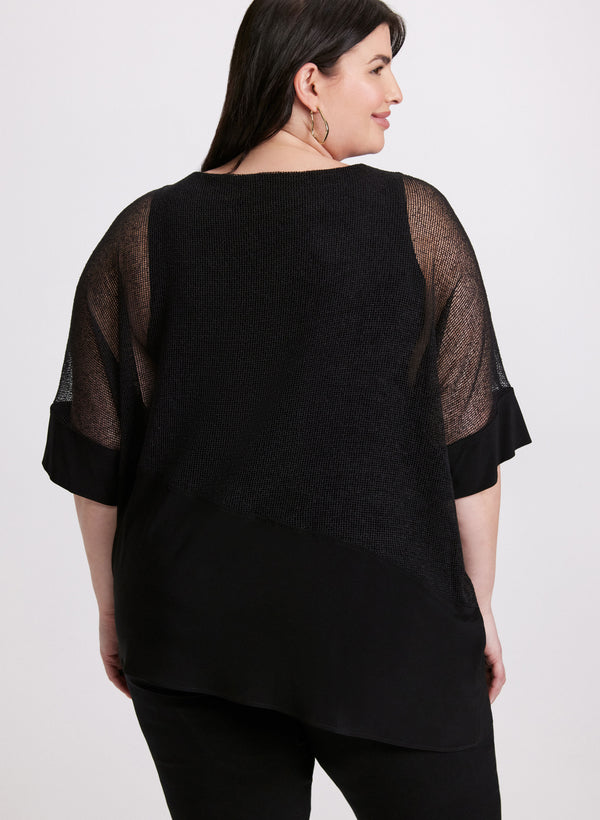 Laura Joseph Ribkoff - Crochet Top