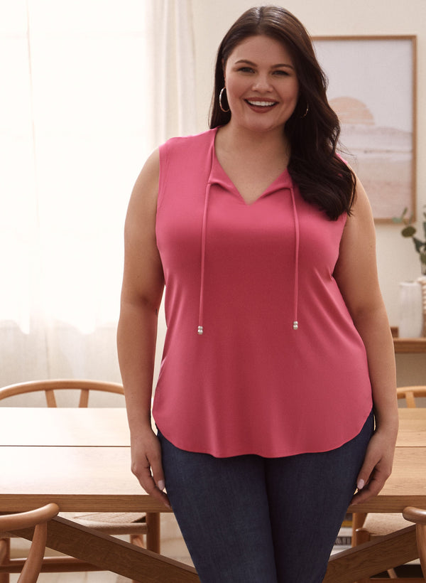 laura Joseph Ribkoff - Drawstring Detail Top