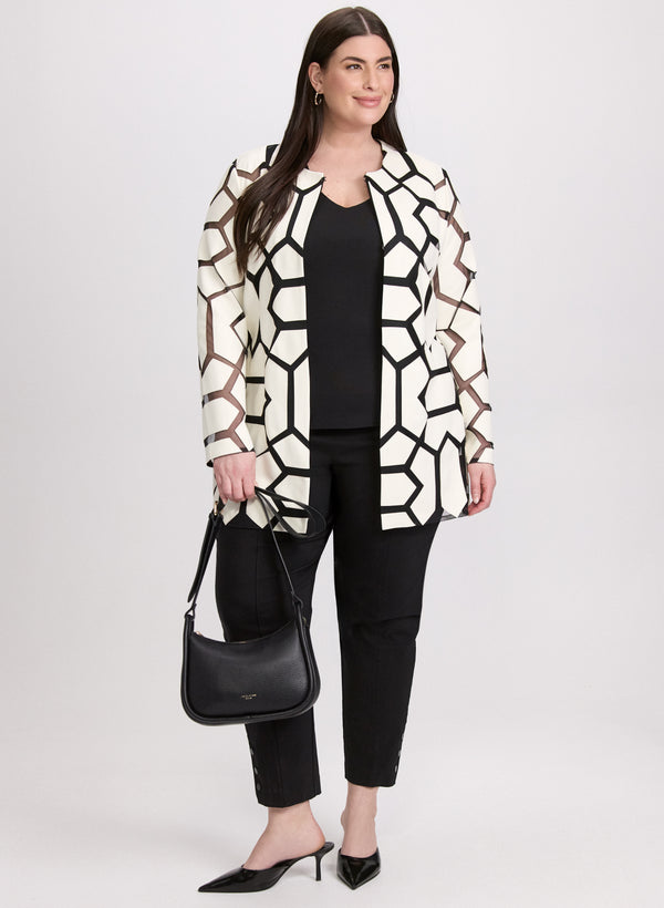 Laura Joseph Ribkoff - Geometric Jacket