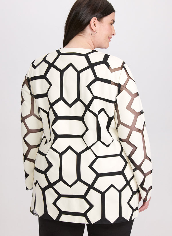 Laura Joseph Ribkoff - Geometric Jacket