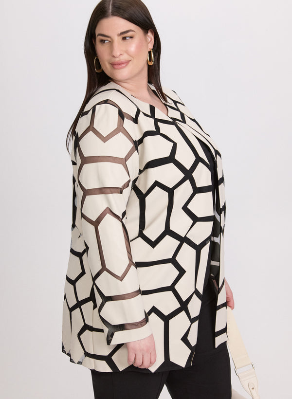 Laura Joseph Ribkoff - Geometric Jacket
