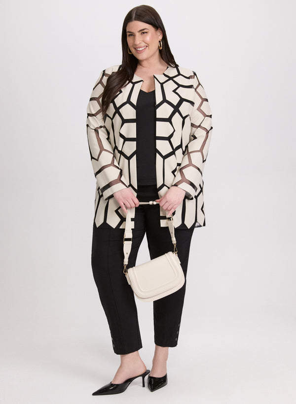 Laura Joseph Ribkoff - Geometric Jacket