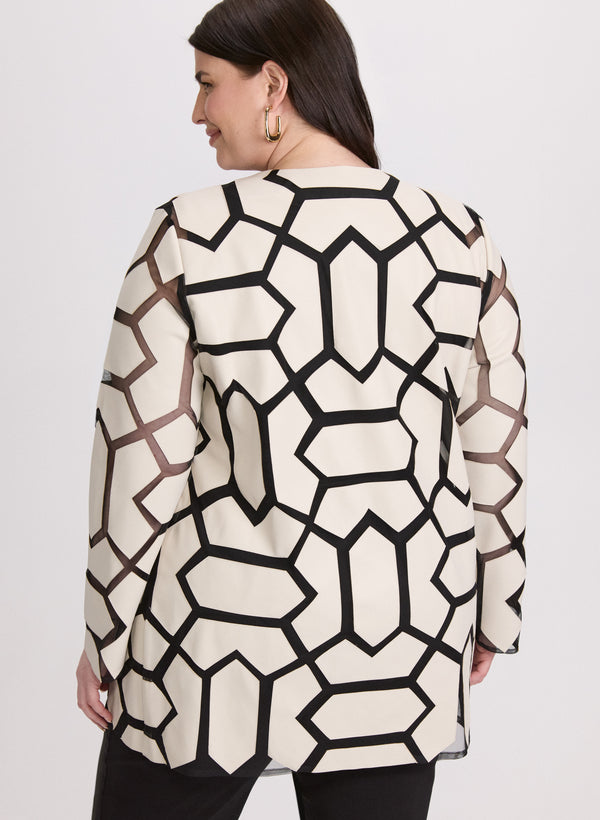 Laura Joseph Ribkoff - Geometric Jacket