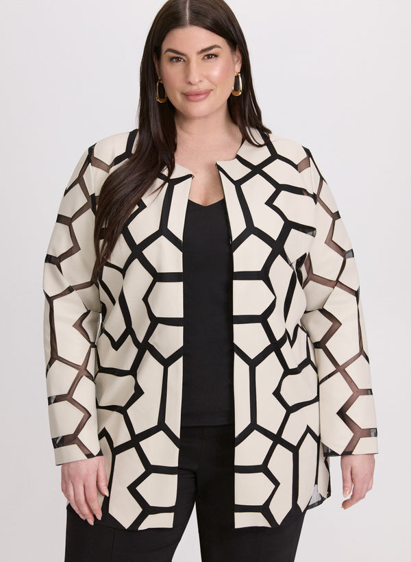 laura Joseph Ribkoff - Geometric Jacket