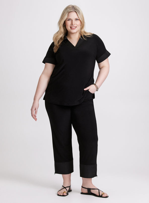 Laura Joseph Ribkoff - High-Rise Ankle Pants