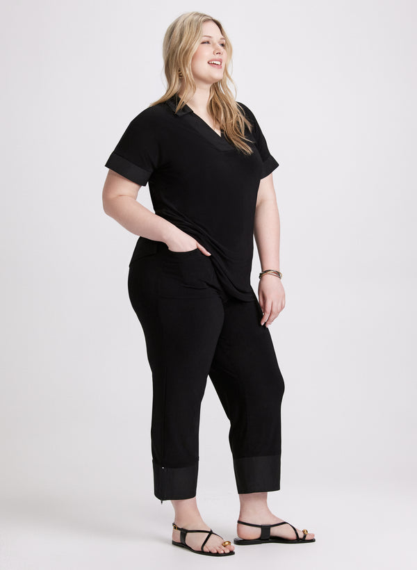 Laura Joseph Ribkoff - High-Rise Ankle Pants