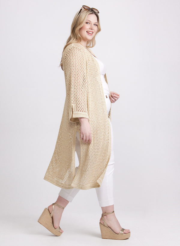 Laura Joseph Ribkoff - Open Knit Cardigan
