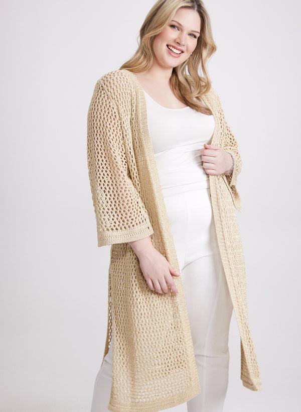 laura Joseph Ribkoff - Open Knit Cardigan