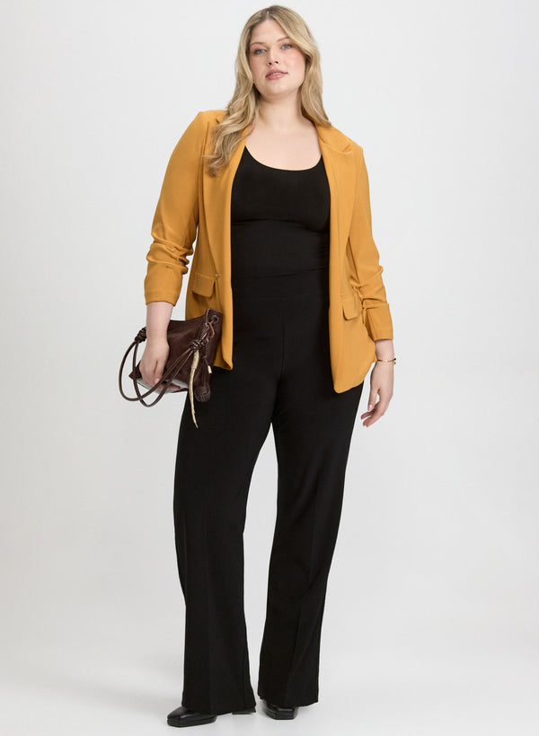 Laura Joseph Ribkoff - Pinched Sleeve Blazer