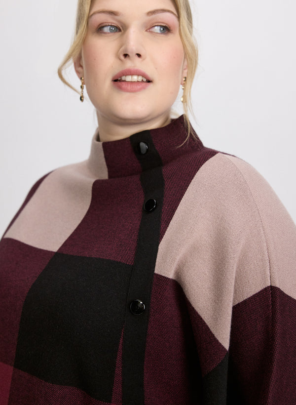 Laura Joseph Ribkoff - Plaid Pullover