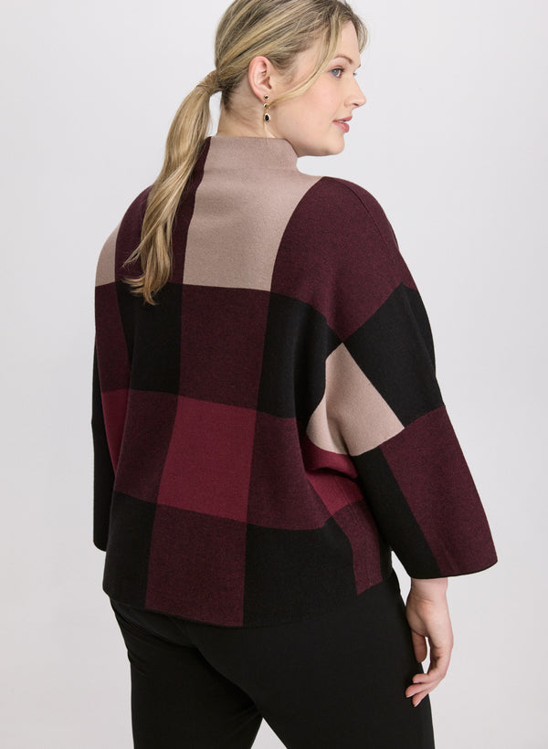 Laura Joseph Ribkoff - Plaid Pullover