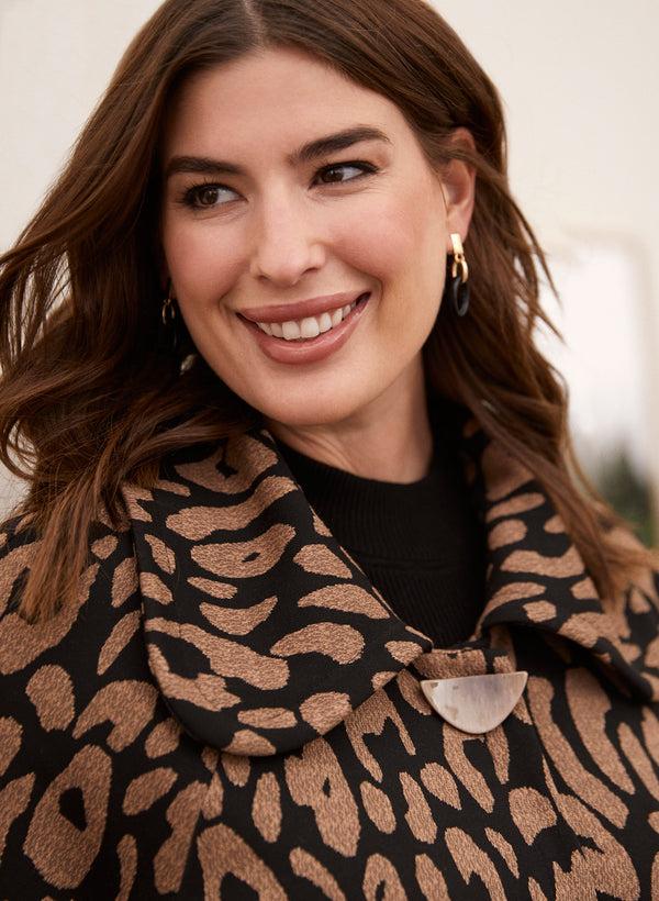 Laura Joseph Ribkoff - Printed Bell Sleeve Jacket