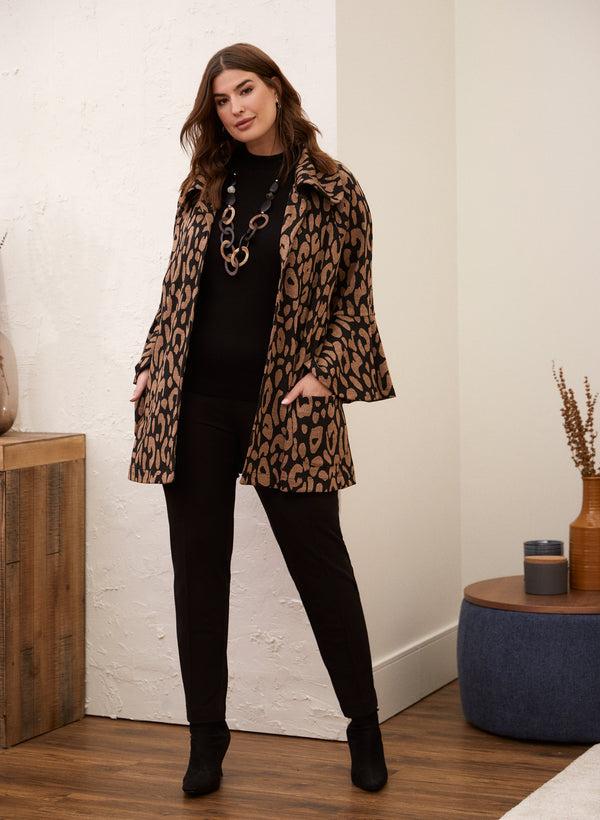 Laura Joseph Ribkoff - Printed Bell Sleeve Jacket