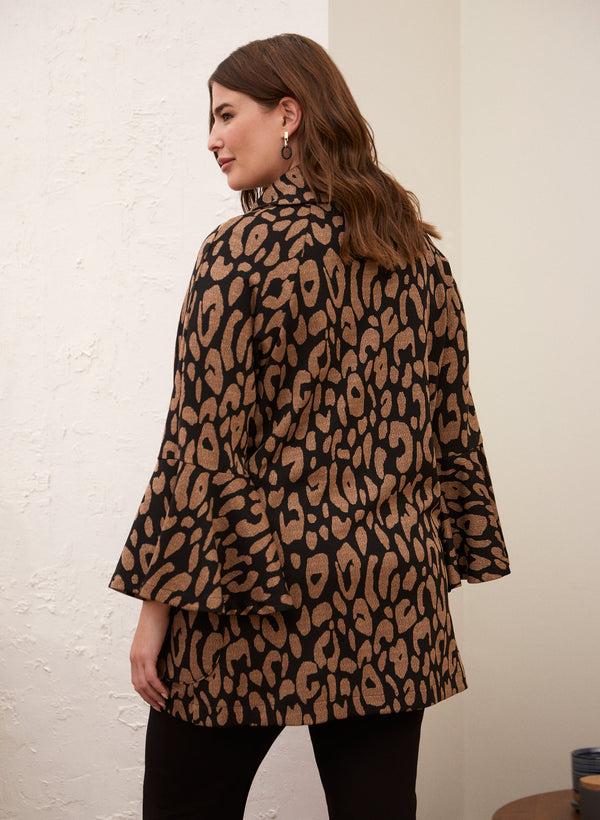 Laura Joseph Ribkoff - Printed Bell Sleeve Jacket