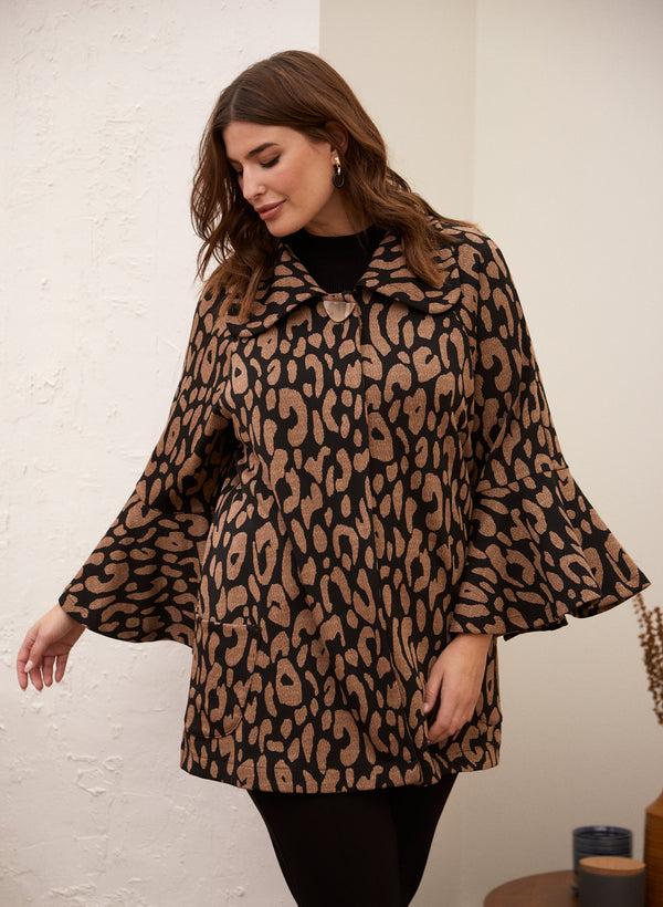 laura Joseph Ribkoff - Printed Bell Sleeve Jacket