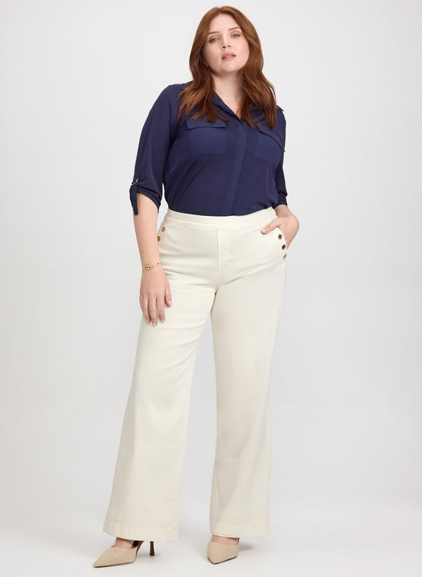 Laura Joseph Ribkoff - Pull-On Jeans