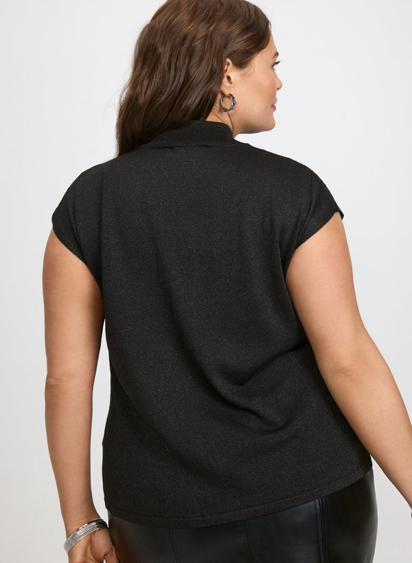 Laura Joseph Ribkoff - Rhinestone Detail Knit Top