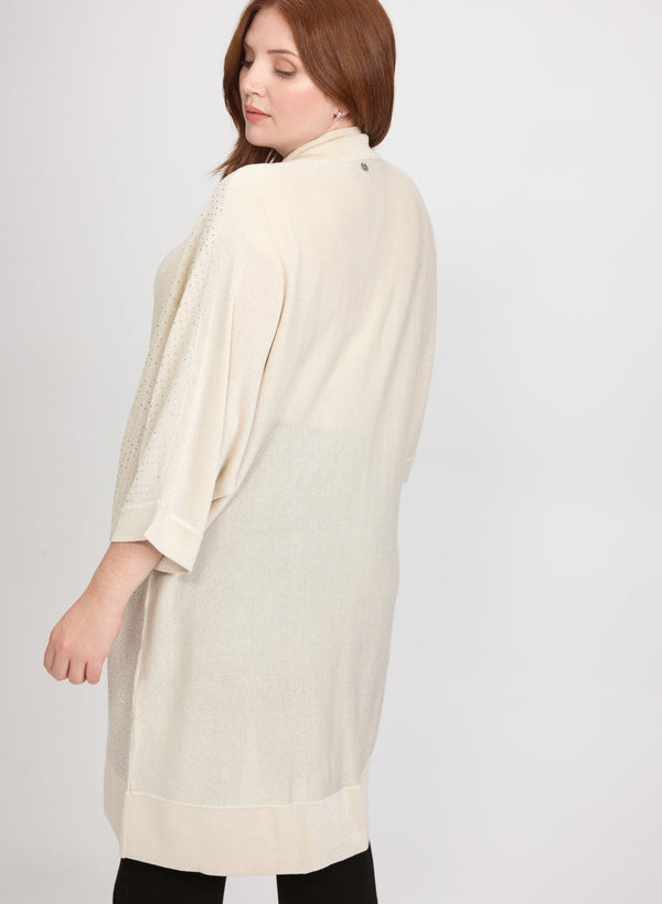 Laura Joseph Ribkoff - Rhinestone Open Cardigan