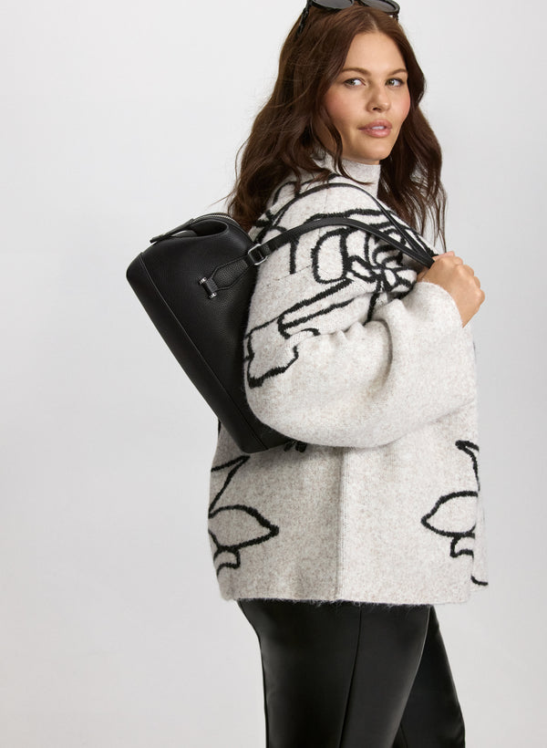 Laura Joseph Ribkoff - Sketch Floral Print Sweater