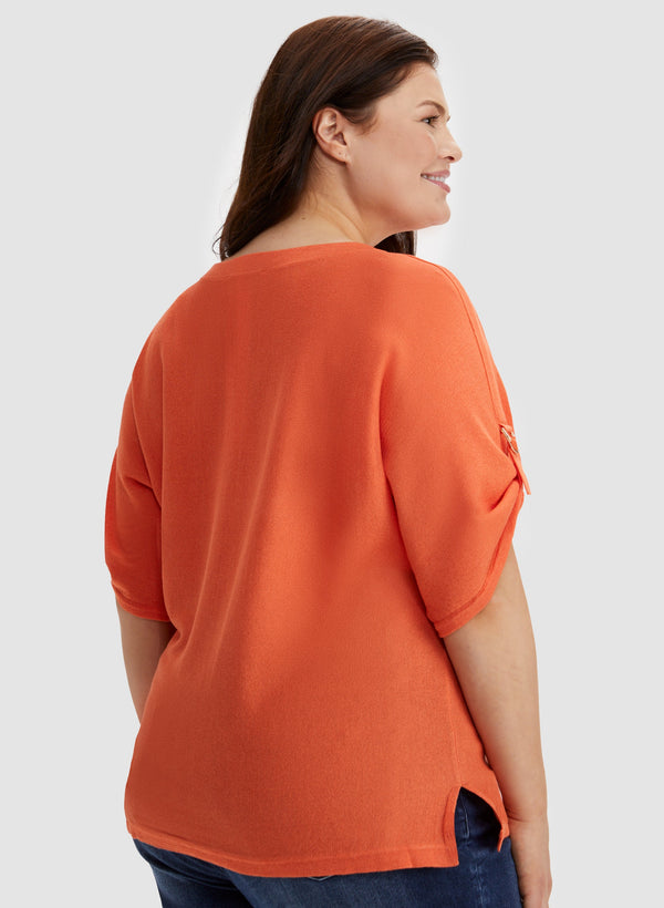 Laura Joseph Ribkoff - Sleeve Detail Sweater