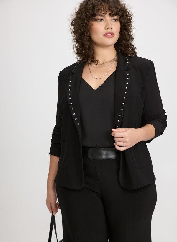 laura Joseph Ribkoff - Studded Lapel Blazer